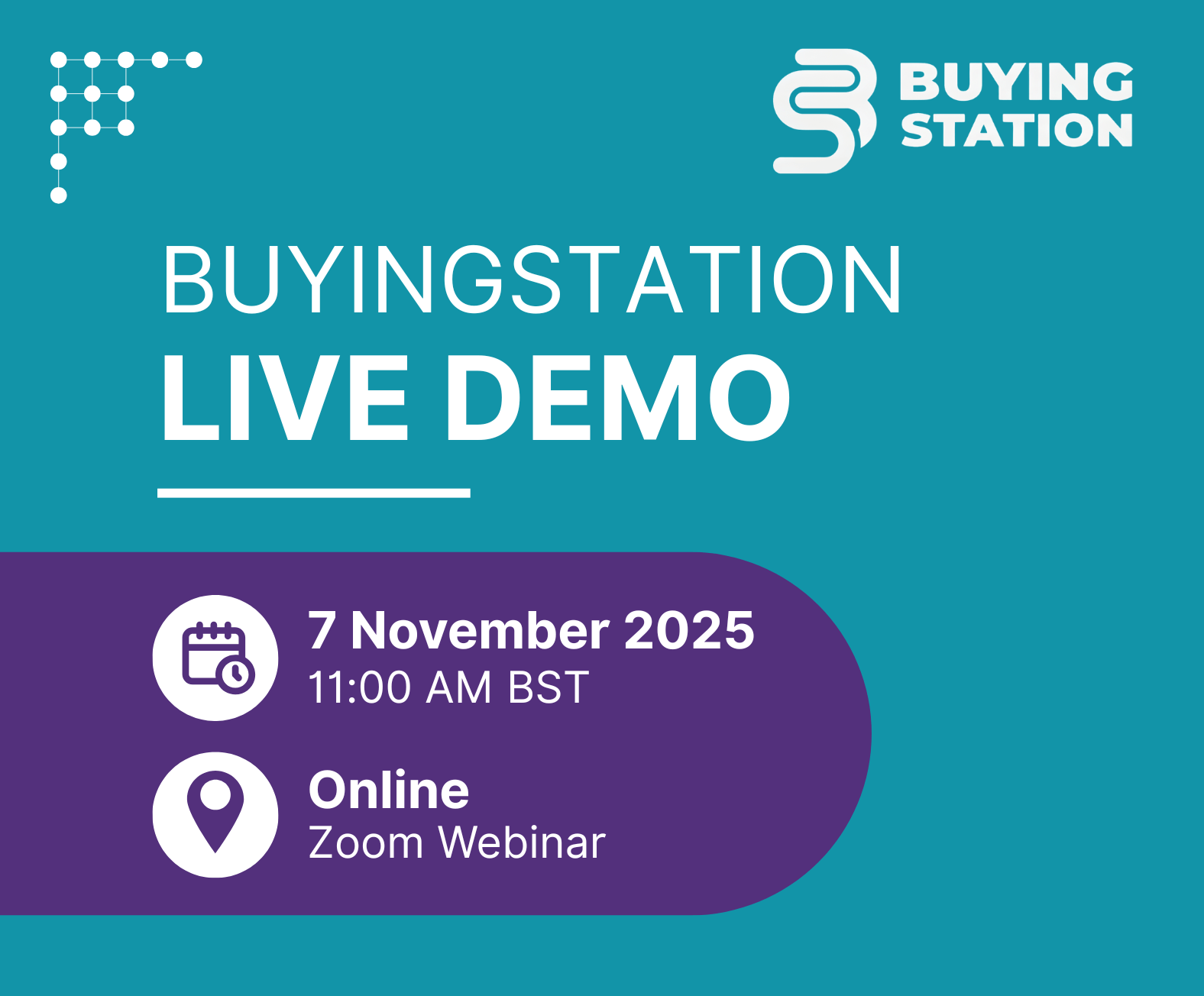 Live Demo November 7 2025