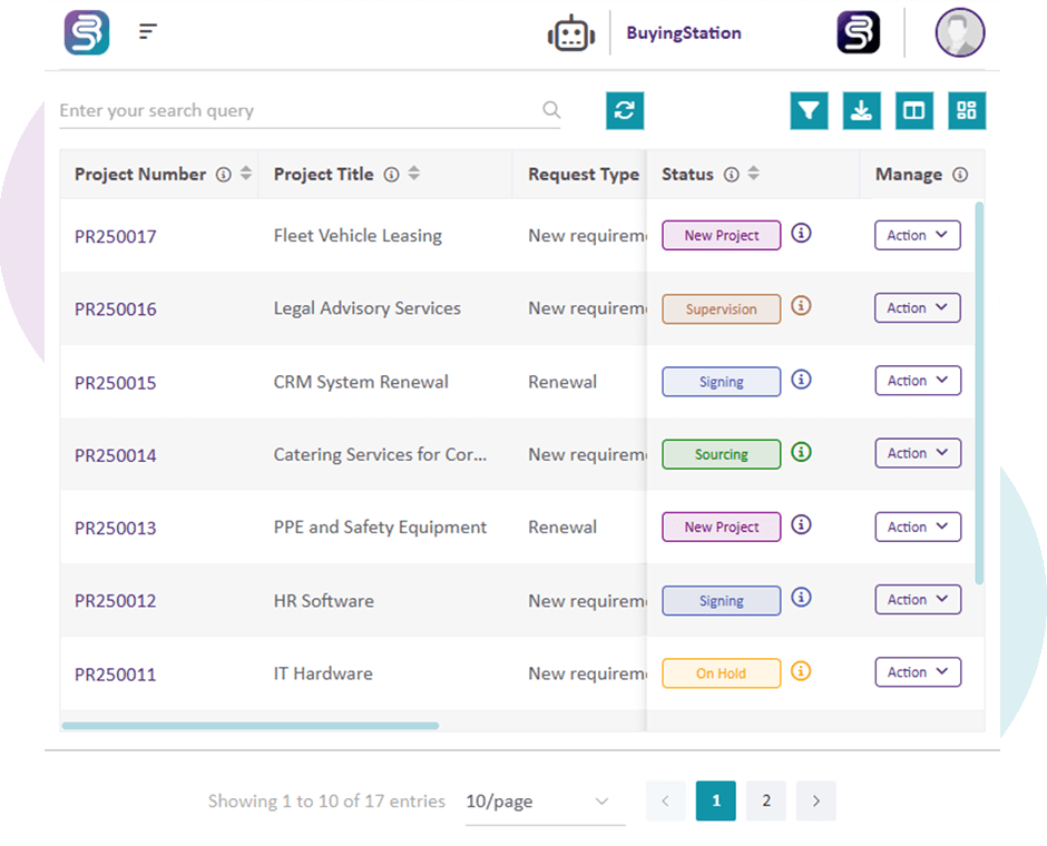 projects-module Products Module