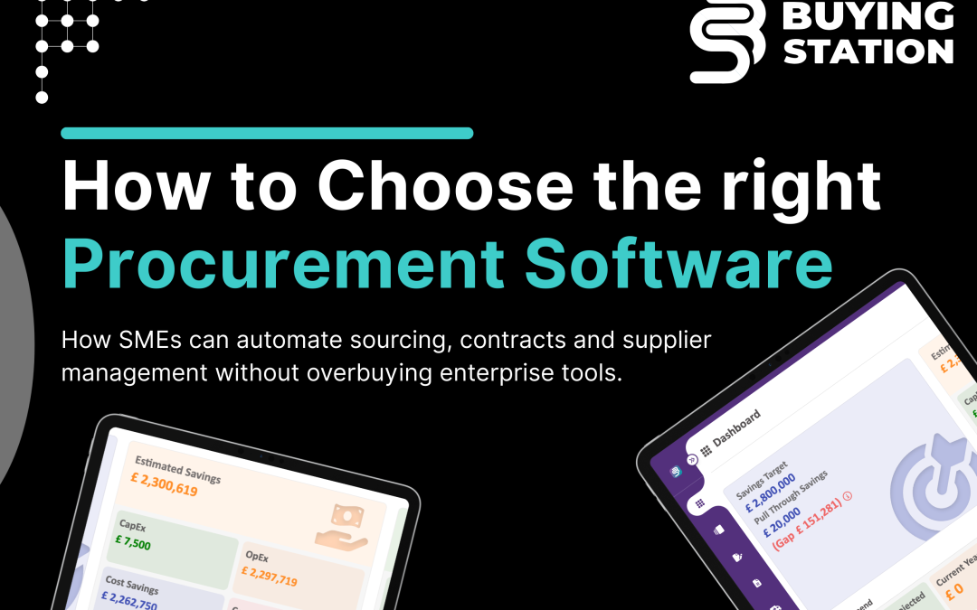 How to Choose the right Procurement Software