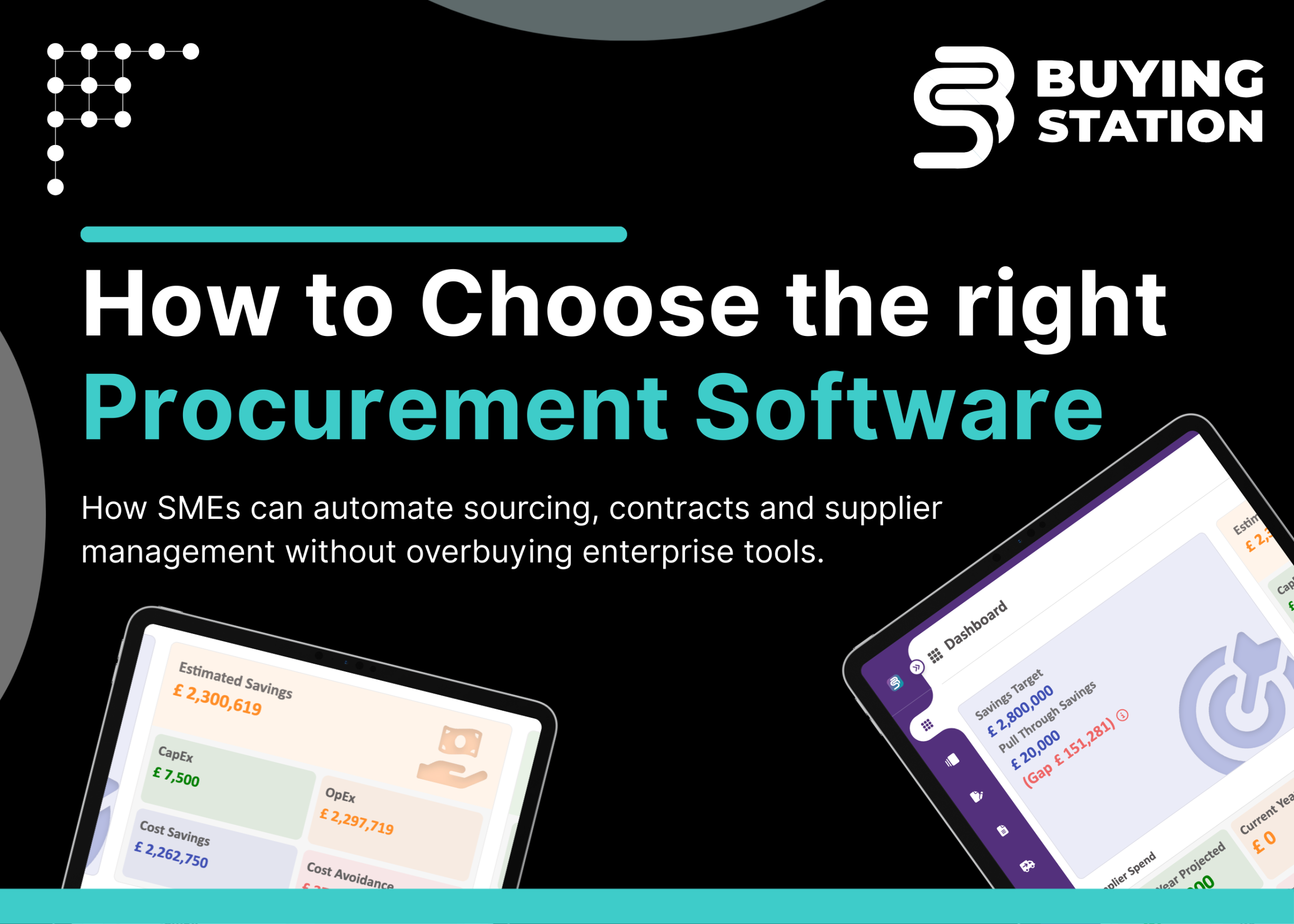 guide for SMEs on selecting source to contract software to automate sourcing, contracts and supplier management.