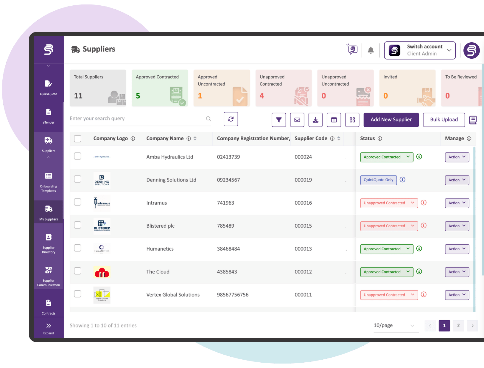 BuyingStation Dashboard
