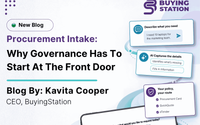 Procurement Intake: Why Governance Has To Start At The Front Door